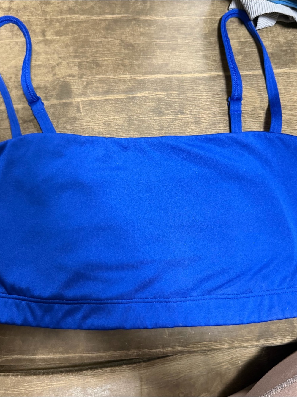 Gymshark Royal Blue Bandeau Sports Bra